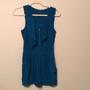Royal blue Romper